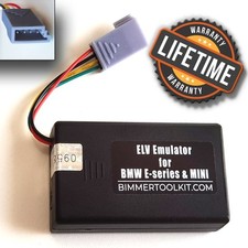 For BMW Series 1 3 5 6 MINI R55 R56 ESL ELV Steering Lock Emulator