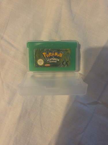 Genuine pokemon leaf - pokemon, gba