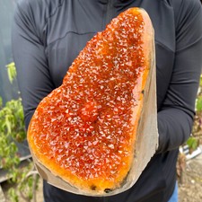 4.4LB Natural Citrine Geode