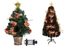 6ft fibre optic christmas - 2-6ft,