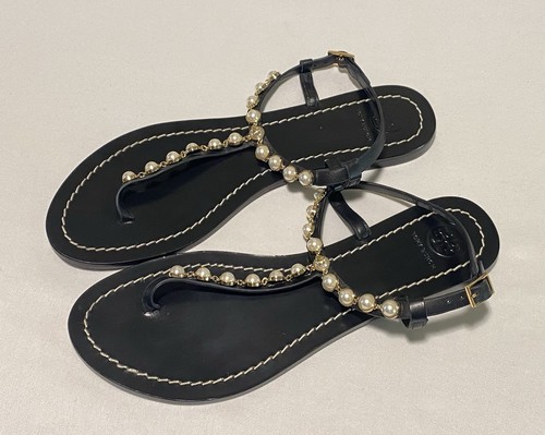 Tory burch emmy pearl black - burch,