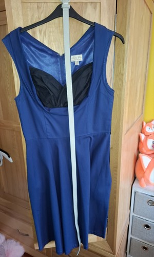 Lindy bop swing dress navy - dress,
