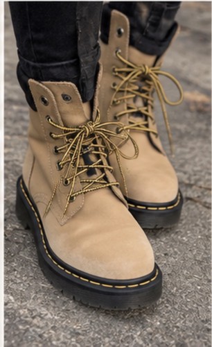 Martens 939 tan boots - dr.,