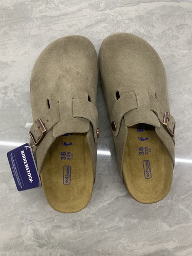 Birkenstock boston taupe - birkenstock,