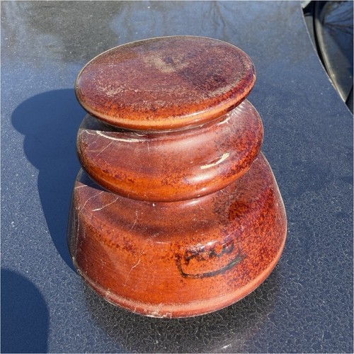 Vintage brown ceramic - vintage,