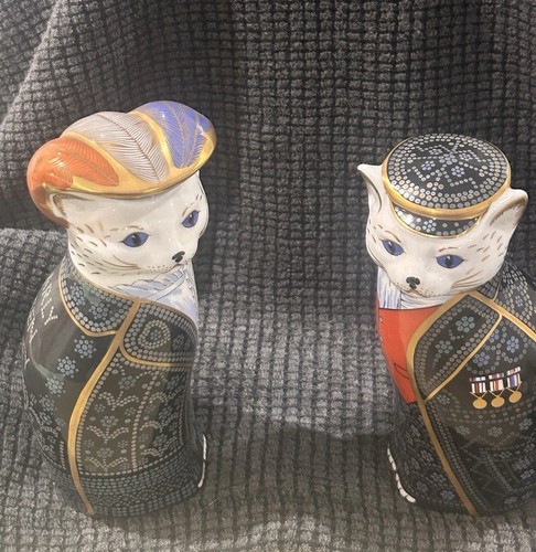 Royal crown derby paperweight - crown,