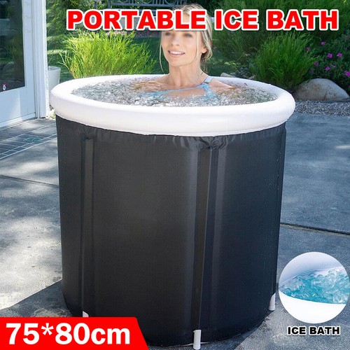 Inflatable ice bath tub cold - bath,