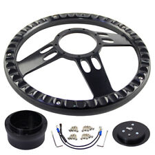 14" 9-Bolt Chrome W/Half Wrap