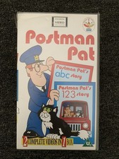 Postman Pat 2-in-1 Vhs Video Tape ABC’s & 123 Story