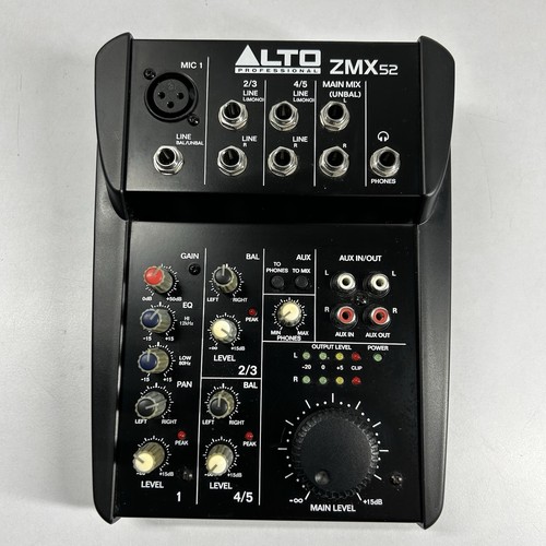Alto zmx52 channel compact - 5,