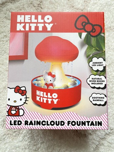 Hello kitty red raincloud - hello,