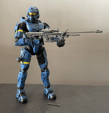 Halo 3 Blue Rouge Spartan 5" Action Figure Mcfarlane