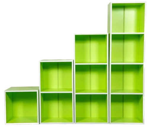 Wooden storage unit cube - wooden,