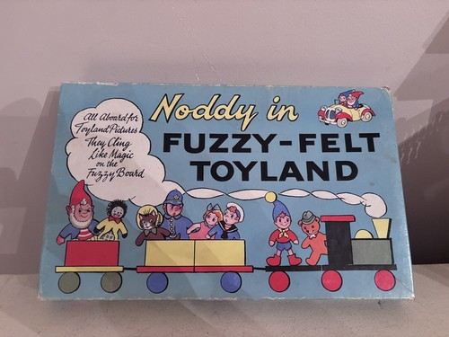 Vintage fuzzy felt noddy in - noddy,