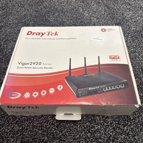 Draytek vigor2920n dual - draytek,