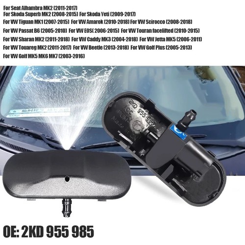 Pair front windscreen - pair, washer