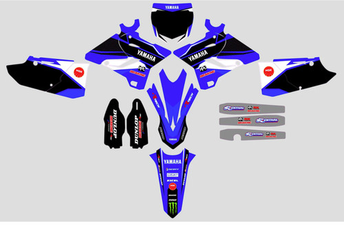 Custom graphics kit yamaha - mx,
