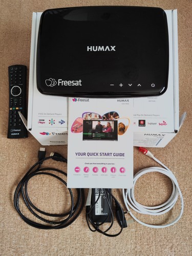 Boxed humax hdr 1100s freesat - boxed,