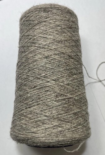100 pure wool yarn cone - pure,