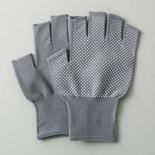 Fingerless gloves work gripper - gloves,