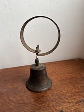 Vintage brass door / servants bell on spring