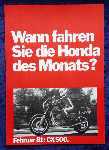 Honda 500 brochure 1981 2 - 500,
