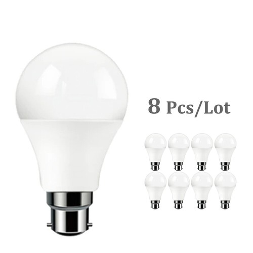 Pack b22 bayonet led - 8, bulb