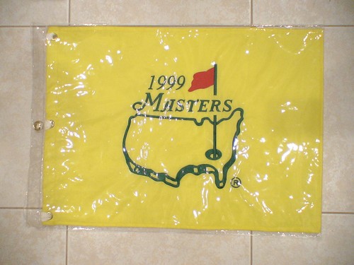 1999 masters golf pin - masters, flag