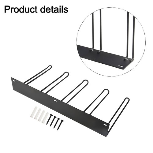 Wall mounted boot storage rack - mounted,