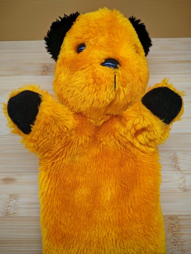 Vintage sooty hand puppet - hand,