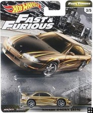 1/64 Nissan 240SX S14 "Hot Wheels Wild Speed ​​-Fast Tuners" mini car