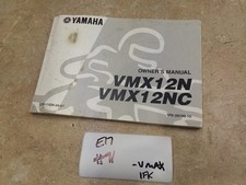 Yamaha VMX12 VMAX 1FK Owners