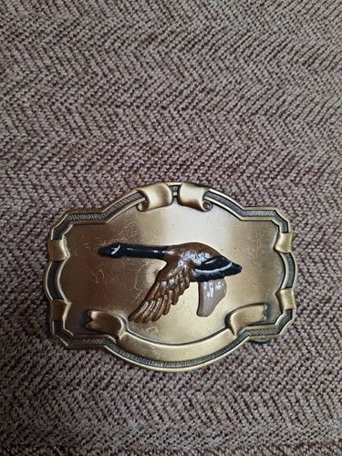 Vintage belt buckle - vintage, solid