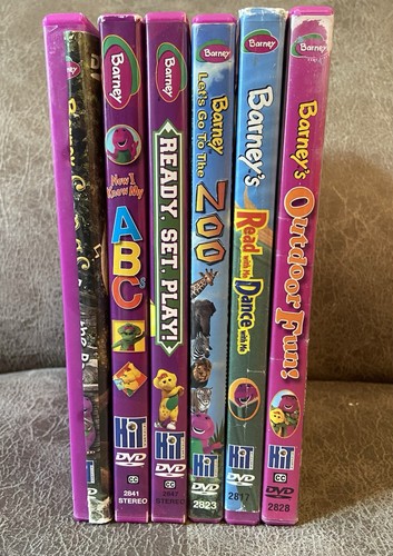 Barney friends dvd lot of - dvd, 6
