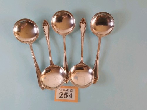 Five epns spoons soup - five,