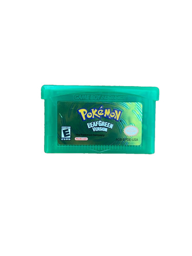 Pokémon leaf green gameboy - pokémon,