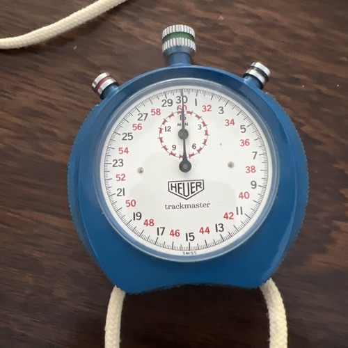 Heuer trackmaster stopwatch - trackmaster,