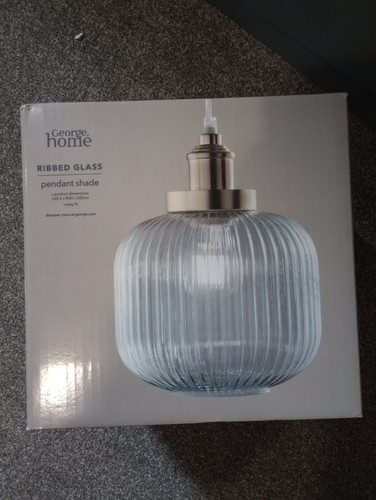George home ribbed glass - home,
