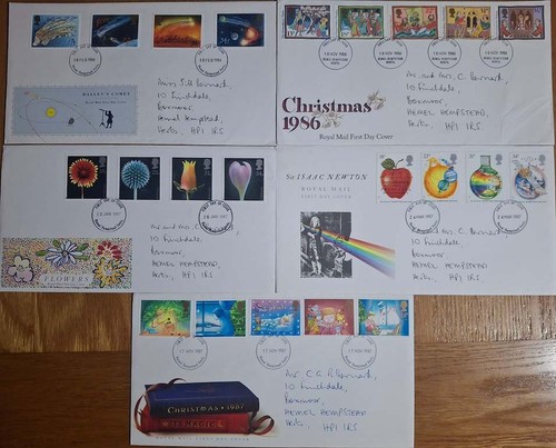 1986 fdc first day of - 1986, 5