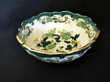 Mason's Ironstone Chartreuse Bruges Handpainted Bowl 8.25in Dia. Exc. Cond