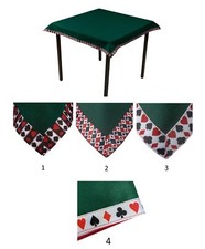 Poker Bridge Card Tablecloth