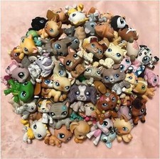 24pcs Littlest Pet Shop Toy Set LPS Cute Animal Dog Cat Mini Figure Gift UK