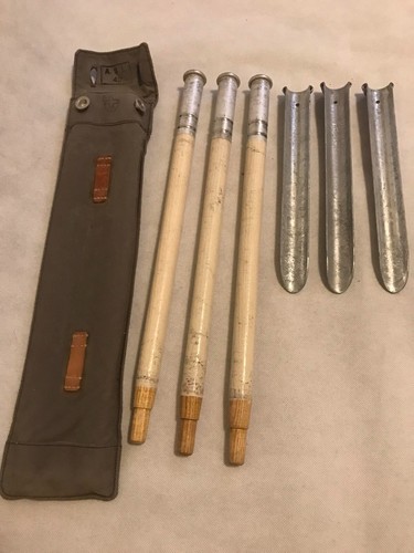 Swiss army ww2 tent pole - army,