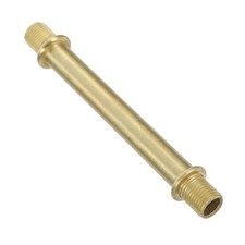  Lamp Fitting Brass Tube Extension Rod for Light Fixture Repair Parts