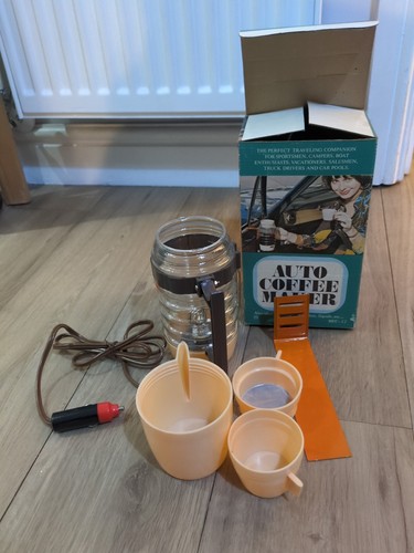 Vintage retro auto coffee - auto,