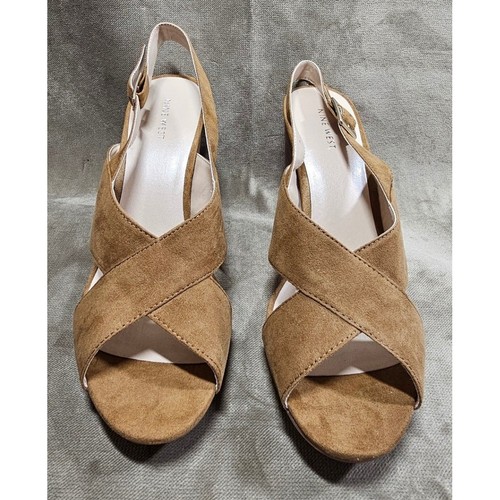 Nine west alba camel tan - alba, faux