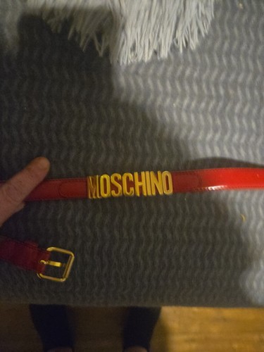 Moschino mcdonalds leather - moschino,