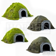 Javis N Gauge Tunnel Single Double Track Flocked Grass Hill Scenery Rail Layout