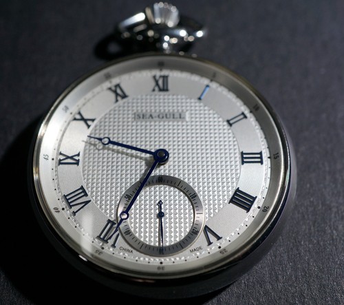 Seagull pocket watch stainless - seagull,