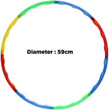 1 Pack Plastic Hula Hoop